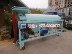 黑龍江綏化水稻脫芒機廠家、水拉稻泥點去除機、220V稻種去芒機圖